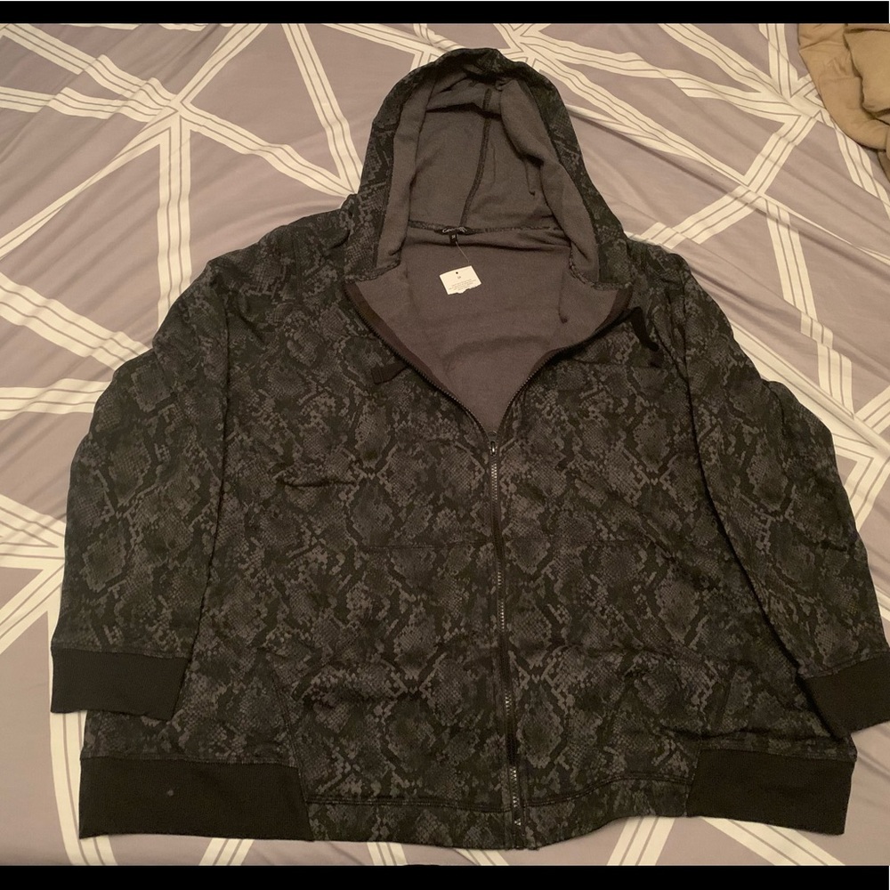 George black french terry full zip hoody XXXL